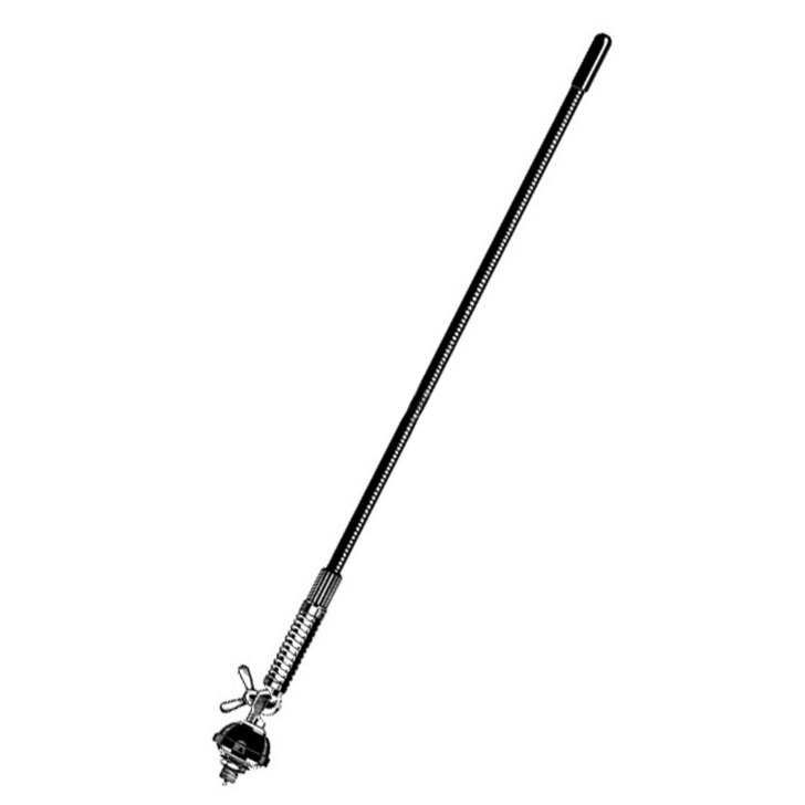 Optim | CB T3-27 | Антенна СВ врезная, длина 62см, длина шнура 4м, макс мощность 100Вт | превью 1