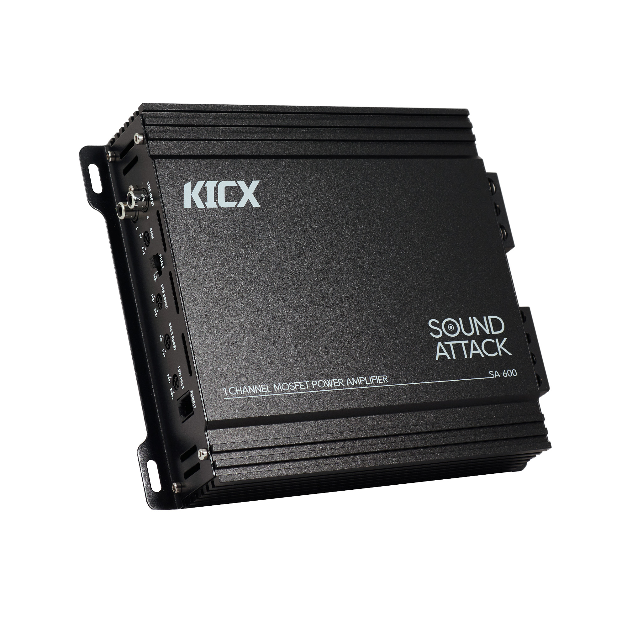 KICX | SA 600 | 1-кан, класс D, мощность RMS 600 Вт х1 ( 1 Ом ), 450Втх1 ( 2 Ом ) | 1