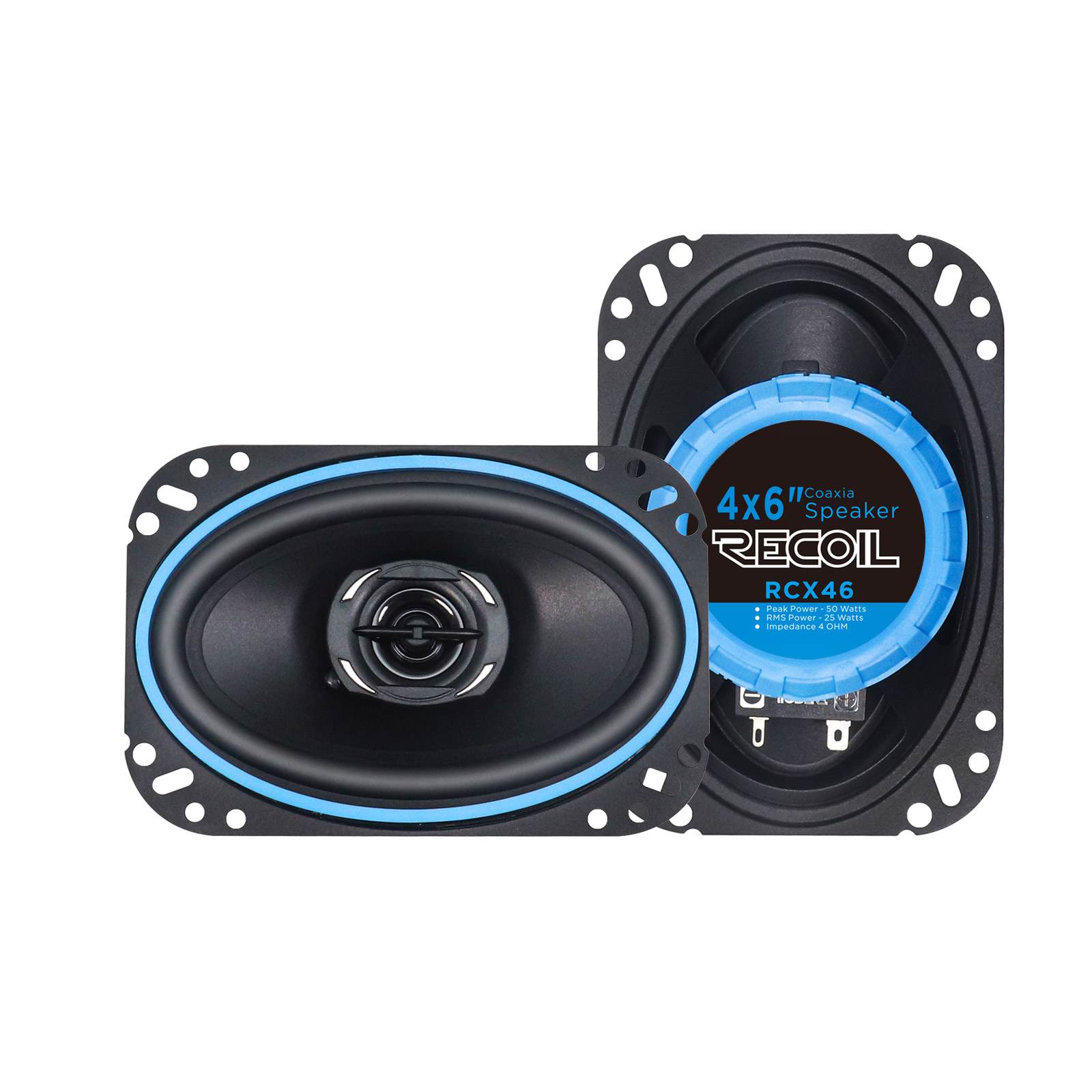 Recoil | RCX46 | 2-х пол. коакс.,  mm ,  Ом, 0 Гц, RMS/Peak - W/W   | превью 1