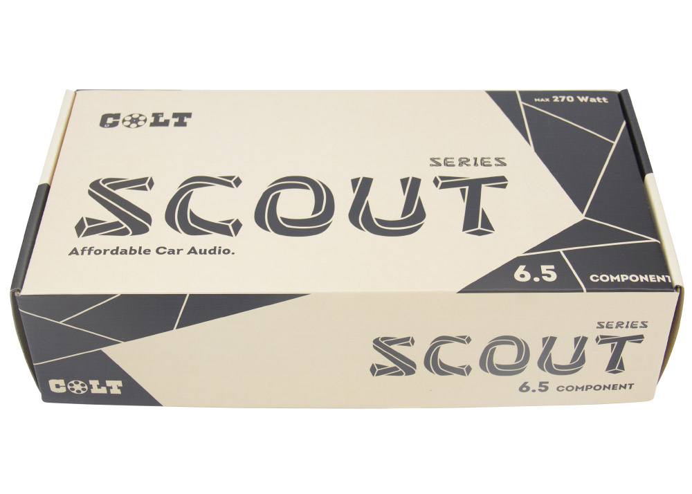 COLT | SCOUT 6 component | 16cm, 2-х полосная, компонентная, RMS 60Вт, MAX 200Вт. 91 Дб | 6