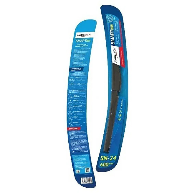 AVANTECH | бескаркасная 600мм(24") | Щетка стеклоочистителя бескаркасная Smart NEO 600мм(24")| 1