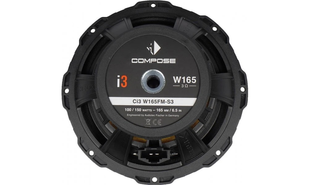 Helix | Ci3 K165.2FM-S3 | 2-х компонентная, нч/сч, 6.5"20мм,100/150Watts, 3Om | 5