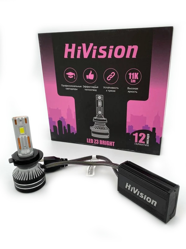 HiVision | Z3 Bright | H1 6000K комплект 2 шт. | превью 2
