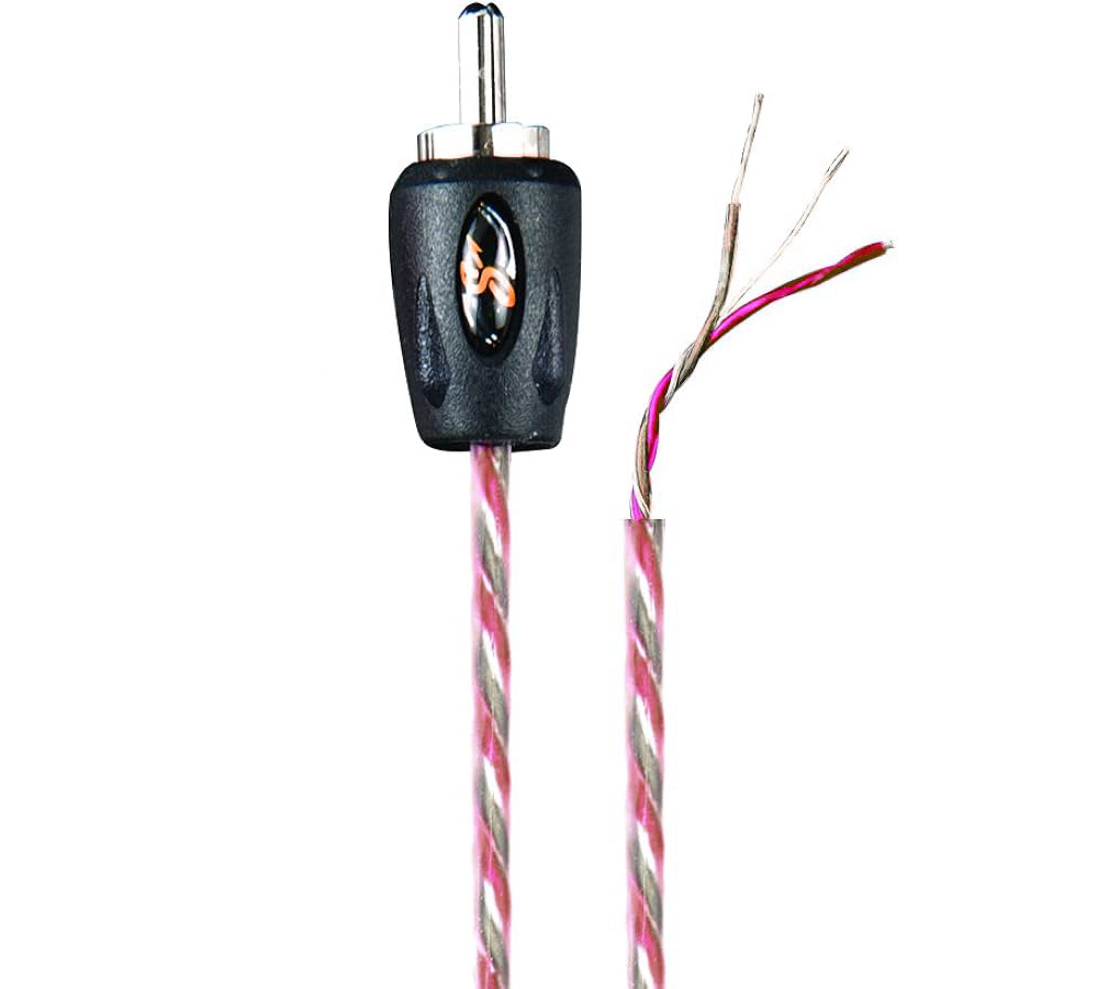 Stinger | SI 4217 | RCA-кабель 5 метров, 2 канала, витая пара | превью 2