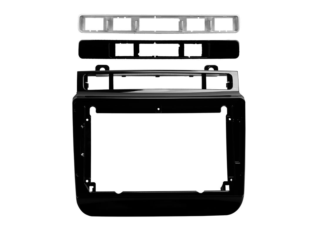 TEYES | Volkswagen Touareg FL NF 2010-2018 | Рамка  9" + ПРОВОДA (без зимнего пакета) | 1