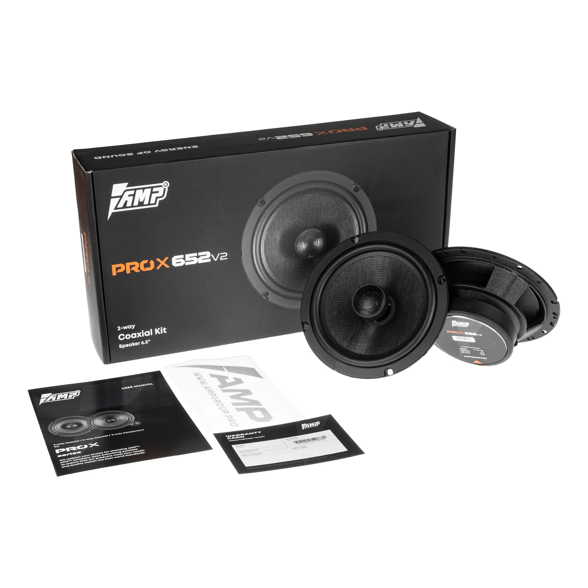 AMP | PRO X 652 V2 | 16 см 2-х полосная 75Вт/150Вт| 8