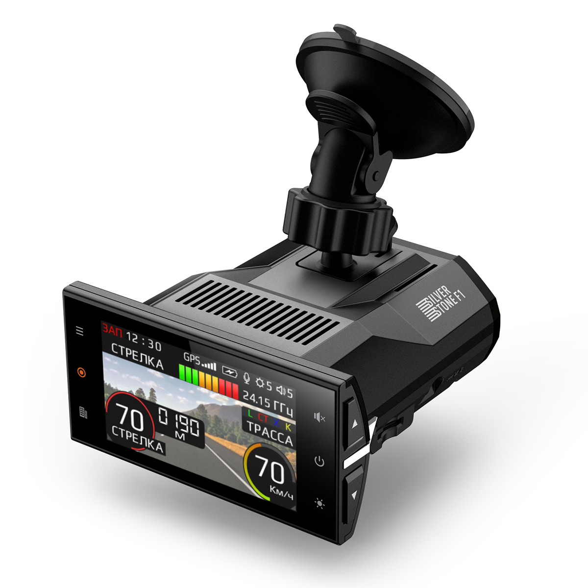 Silverstone F1 | HYBRID S-BOT PRO | Signatura /GPS-база камер, AIT8328P,FullHD 3" дисп.| превью 2