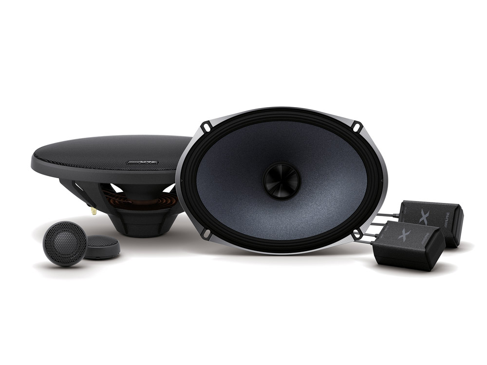 Alpine | X-S69C | 2 - пол. комп. 6"х9" 330 Вт пик/ 120 Вт ном., X-Series  | превью 1