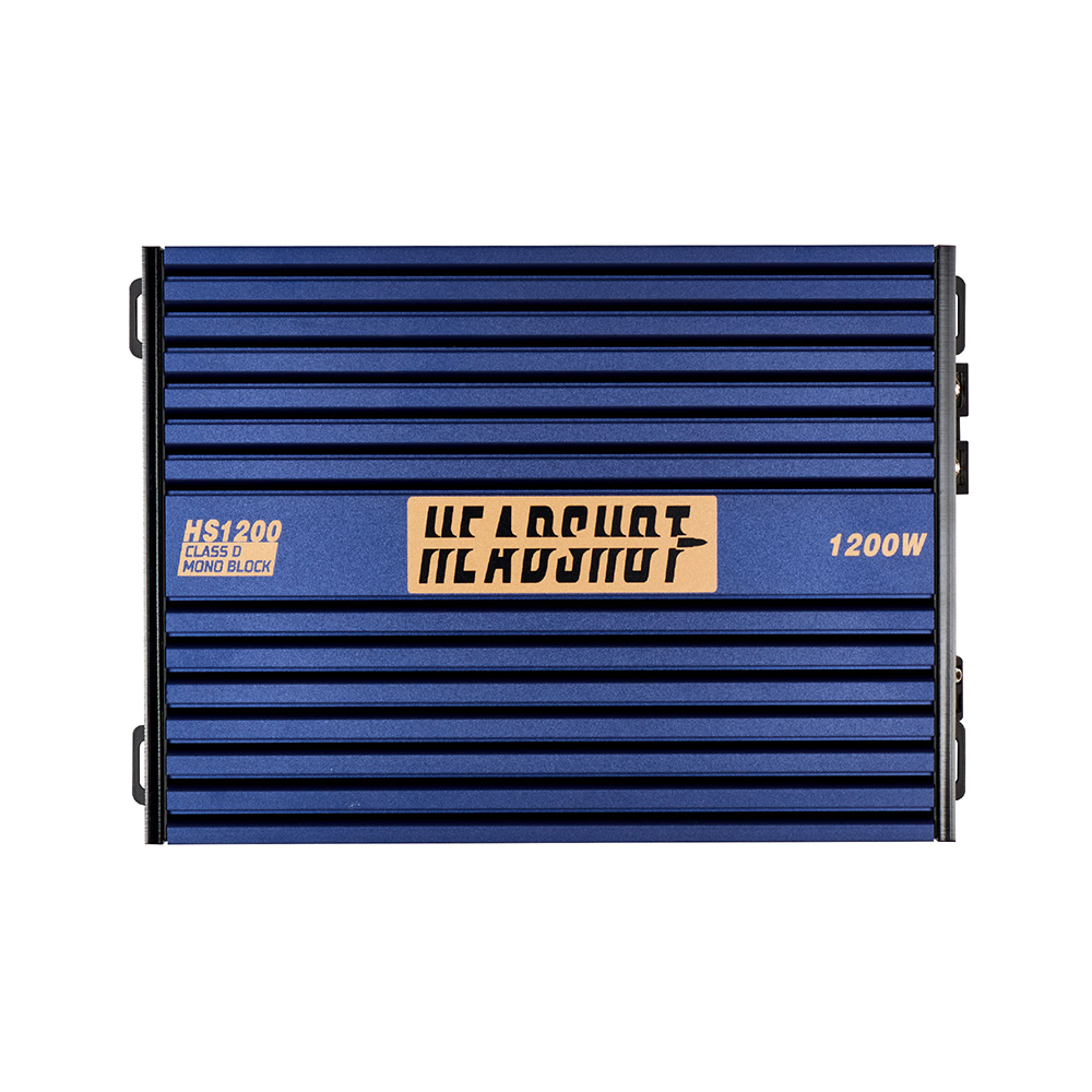 KICX | HS1200 | 1-кан, класс D, мощность RMS 1200 Вт х1 ( 1 Ом ), 770Втх1 ( 2 Ом ) | 5