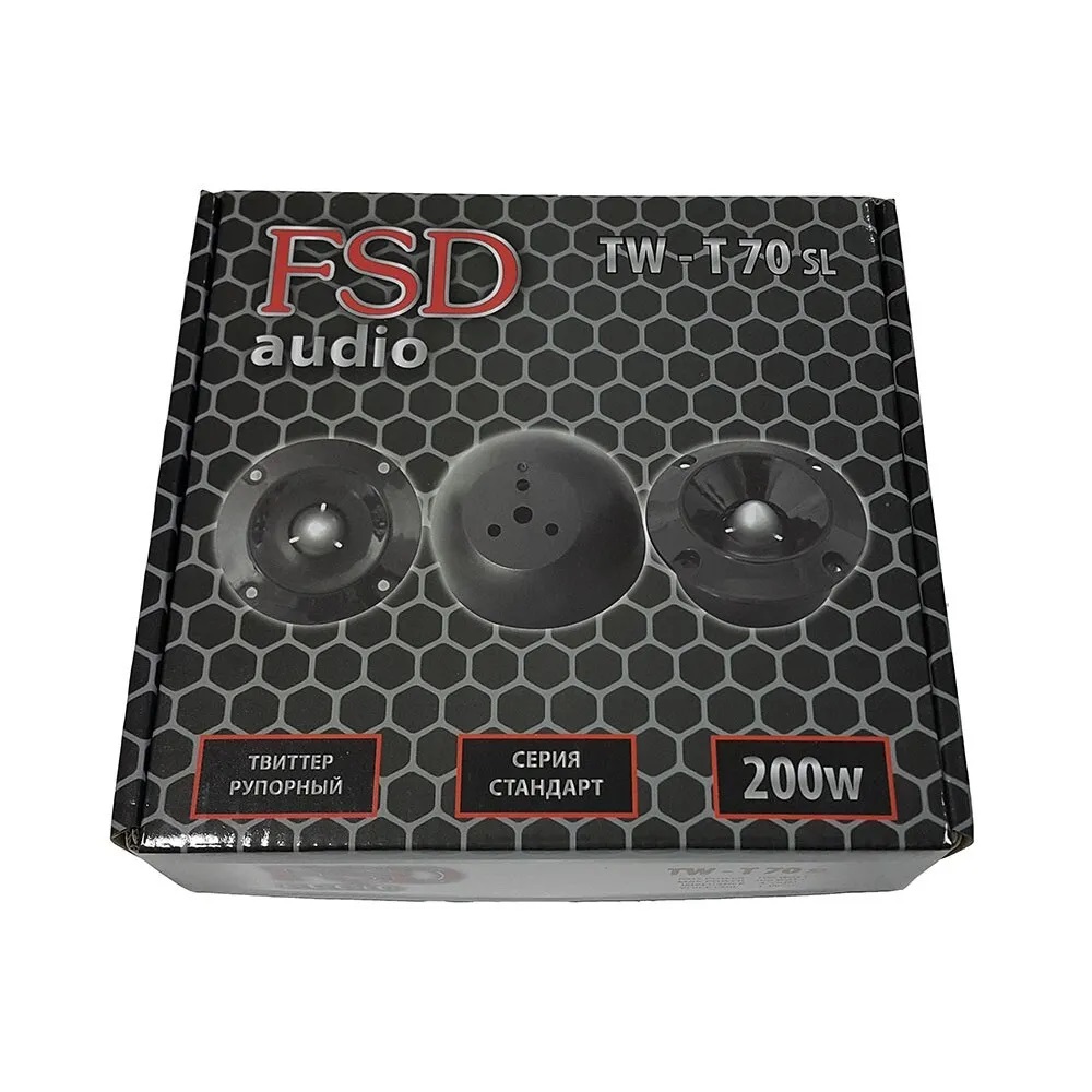 FSD audio | Standart TW-T 70S| ВЧ 4", 4Om, 100 Вт RMS, 200 Вт MAX, 106Дб, ПАРА | 4