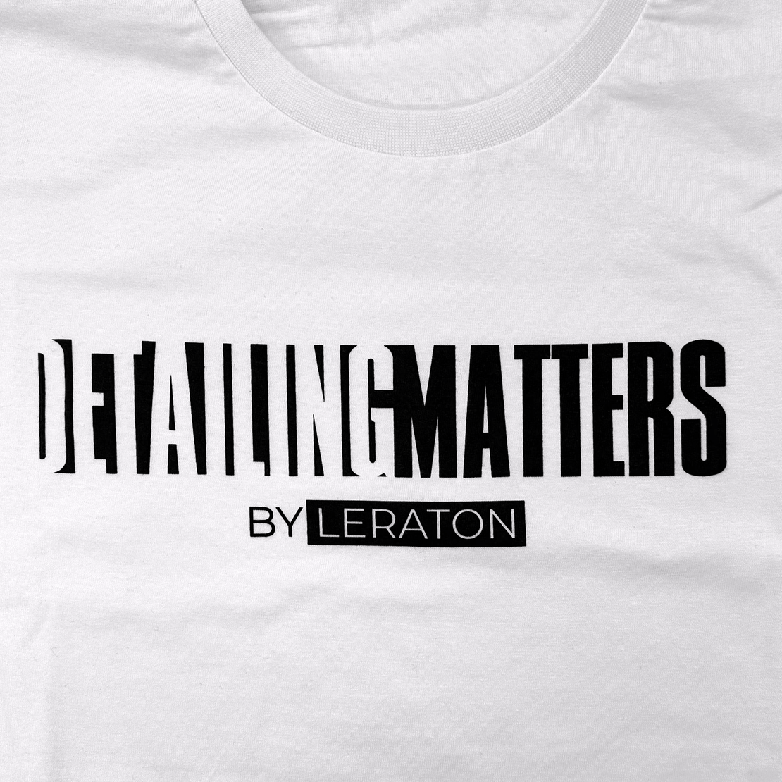 LERATON | WEAR | Футболка оверсайз «Detailing Matters» белая, размер XXL | превью 2
