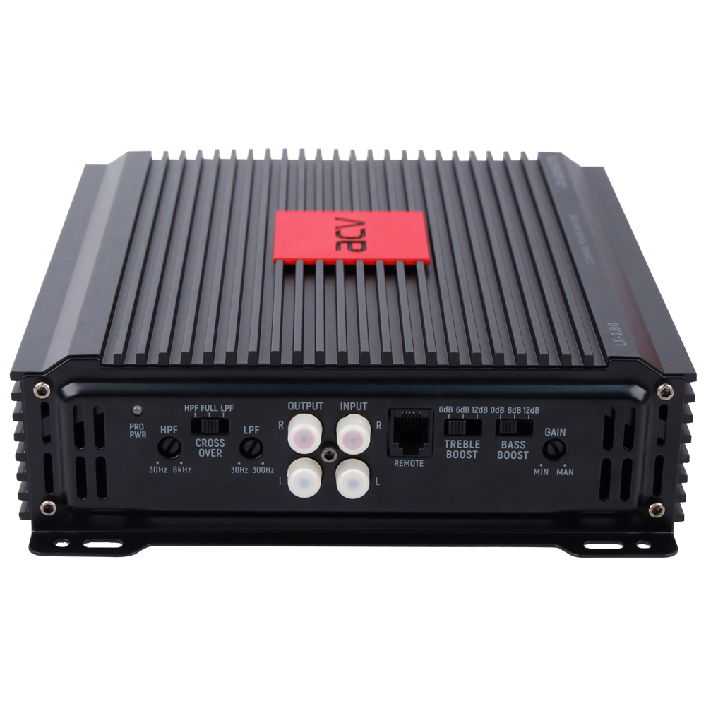ACV | LX-2.80 | 2x80вт Bass Boost пульт, Low-pass | превью 3
