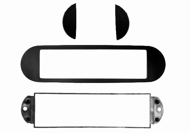 Incar | RVW-N04 | рамка магнитолы 1Din VW Beatle New | превью 1