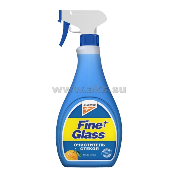 KANGAROO | Fine glass | Очиститель стекол ароматизированный (500ml)| превью 2