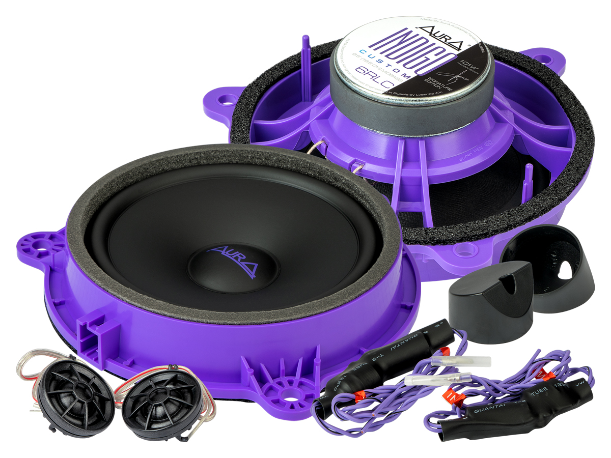 AurA | INDIGO-6RLC | LADA / RENAULT, 2-полосные, компонентные, 51/101w,  40Hz - 20kHz, 91db | превью 1