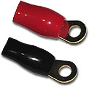 Oris | TR-1084 | О клеммы 8мм. d=4,2 мм  25 шт. красн + 25 шт. черн | 1