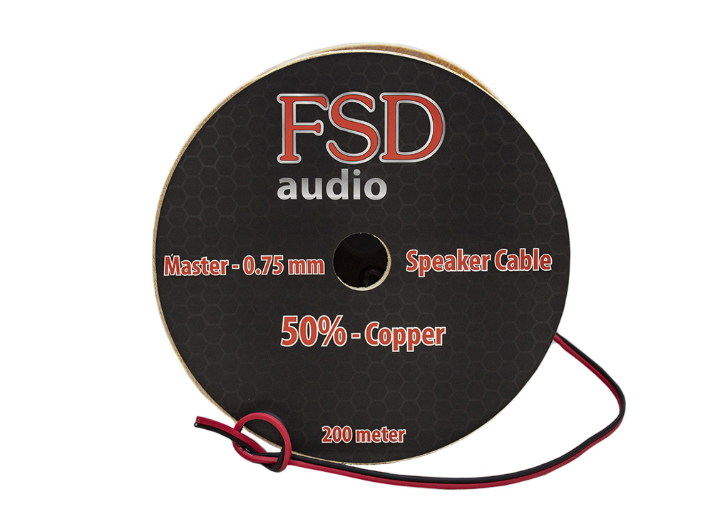 FSD audio | Master 0.75 | 2x0.75мм  акустический кабель  100м, ЦЕНА ЗА БУХТУ | превью 2