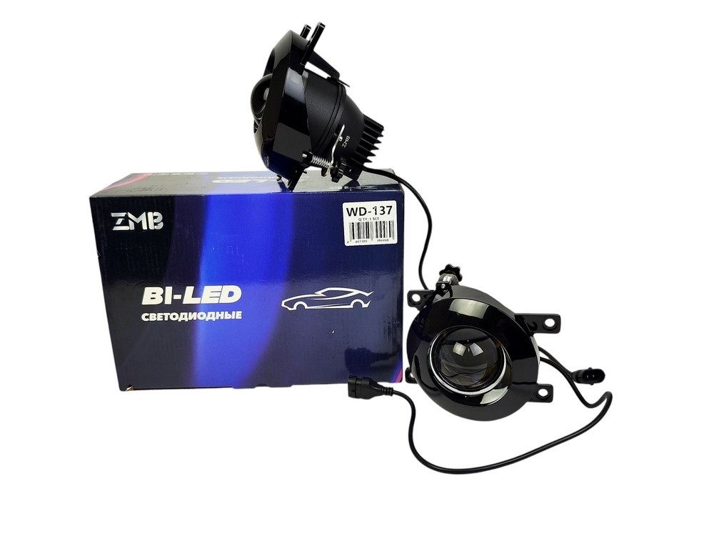 ZMB | WD-137 | Bi-LED TOYOTA LC200/RAV4 2012-2015 ПТФ диодная линза регулируемаяк-т 2 шт.  | превью 3