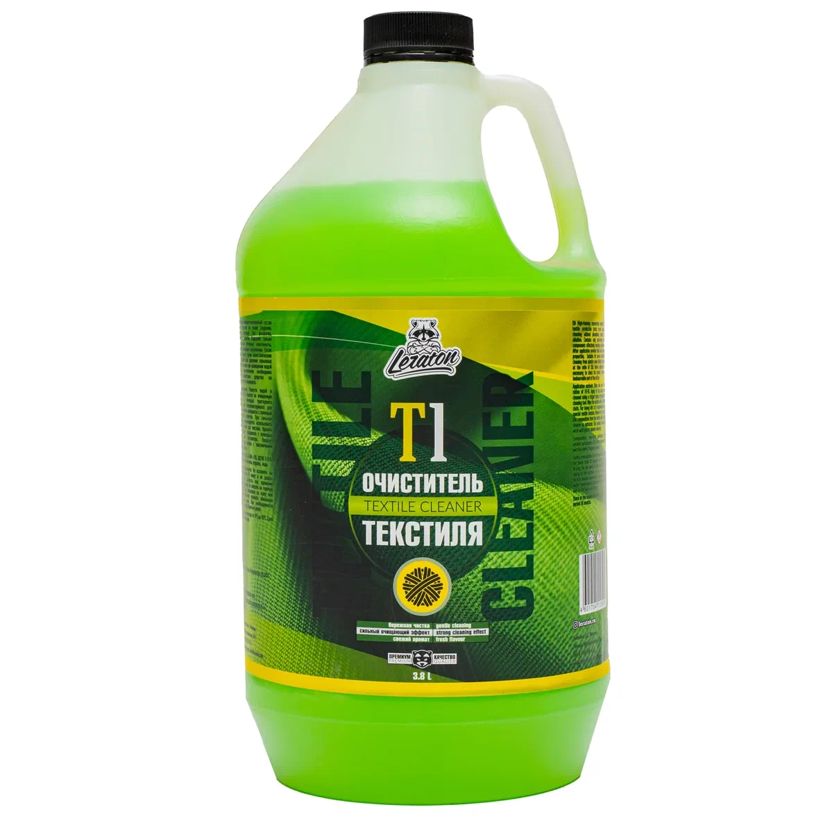 LERATON | T1 | Очиститель текстиля LERATON T1 (концентрат) 3,8л | 1