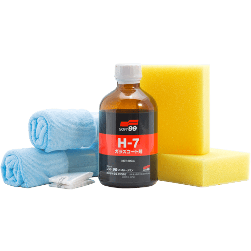 Soft99 | Жидкое стекло |Покрытие для кузова жидкое стекло Soft99 H-7, 200 мл | превью 3