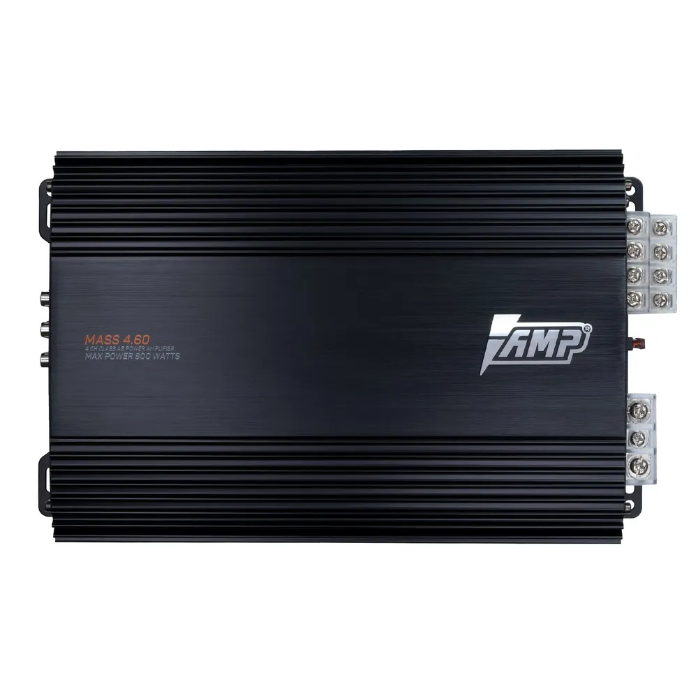 AMP | MASS 4.60 | 4-кан, класс AB , мощность RMS 60 Вт х4 ( 4 Ом ), 100Втх4,  ( 2 Ом ) | превью 1