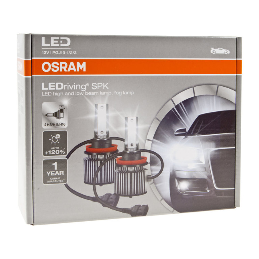 OSRAM | 64211DWSPK | H8/11/16 27W, 6000K, 12V комплект 2 шт. | превью 1