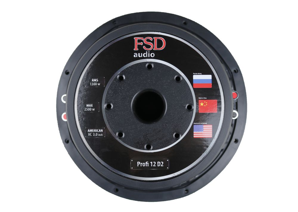 FSD audio | Profi 12 D2 | 12", 2+2 Om. | 5