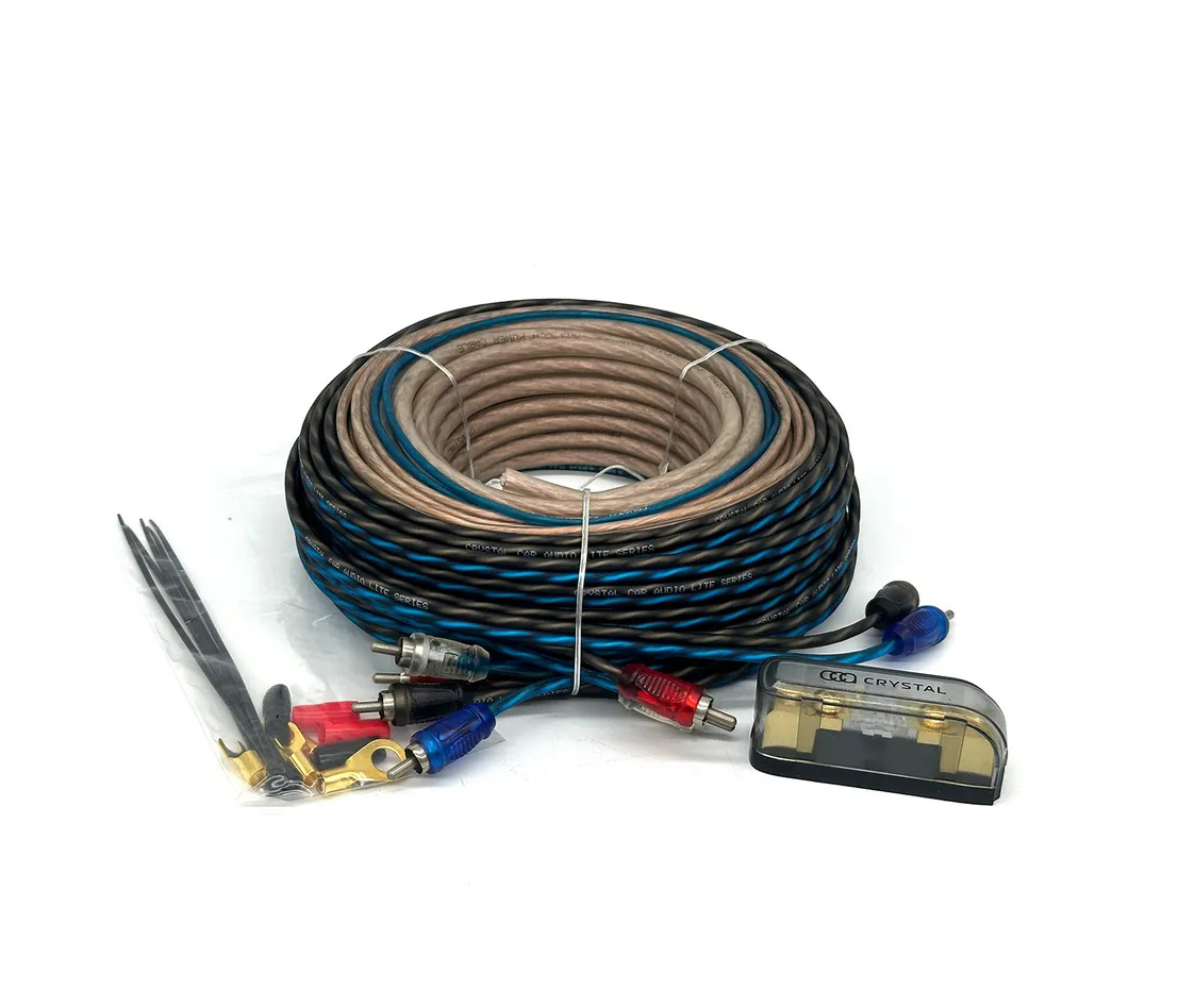 Crystal Car Audio | WK-408 | комплект проводов для 4-кан. усилителя | превью 1