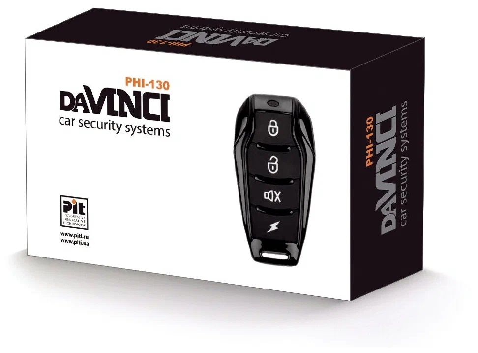 DaVINCI | PHI 130 | 4х кн брелок,без сирены,868 МГц. | превью 1