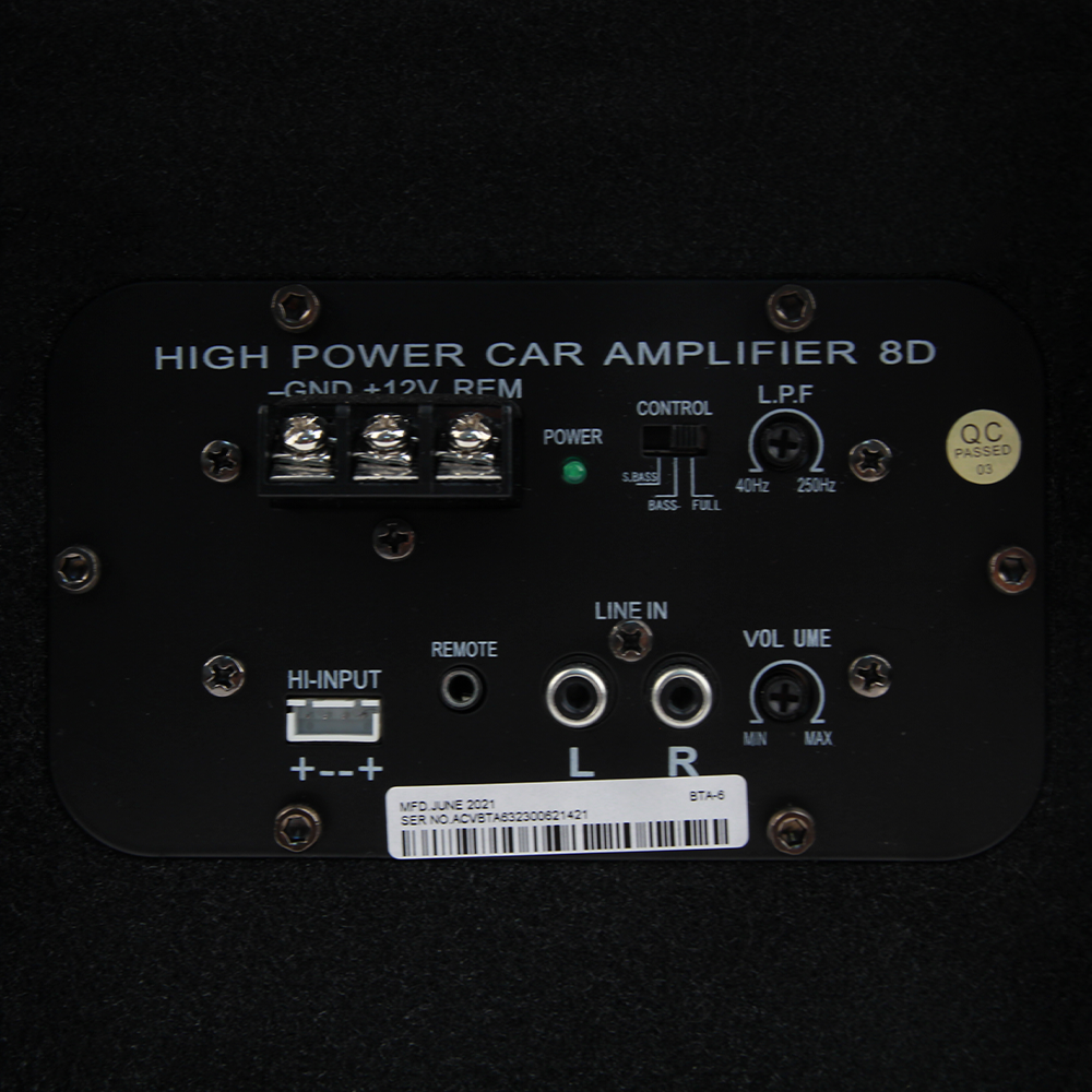 ACV | BTA-6 | активный/корпусной/225Вт/ SPL-105Дб | 5