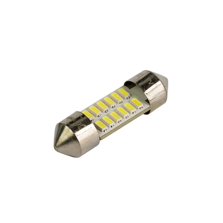 XENITE   | T11 C5W S1211  |  12SMD Диодная лампа в осв.салона 31мм  ,140Lm ,белая уп.2шт | превью 2