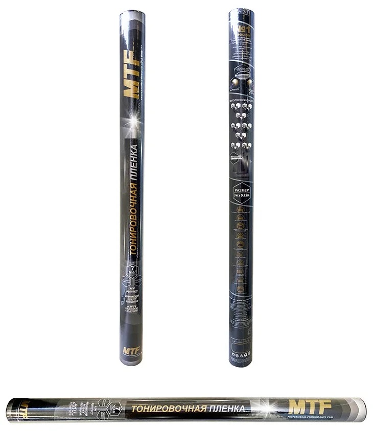 MTF Original | 20% | Charcol (0.5м х 3м) тонировочная пленка 20%  | превью 1