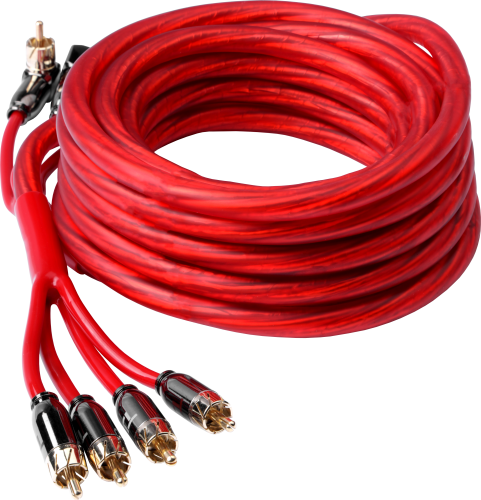 Ural | УРАЛ ТТ КМ 4RCA-ТТ5М ГРОМ | RCA кабель 5м, 4 канала | 1