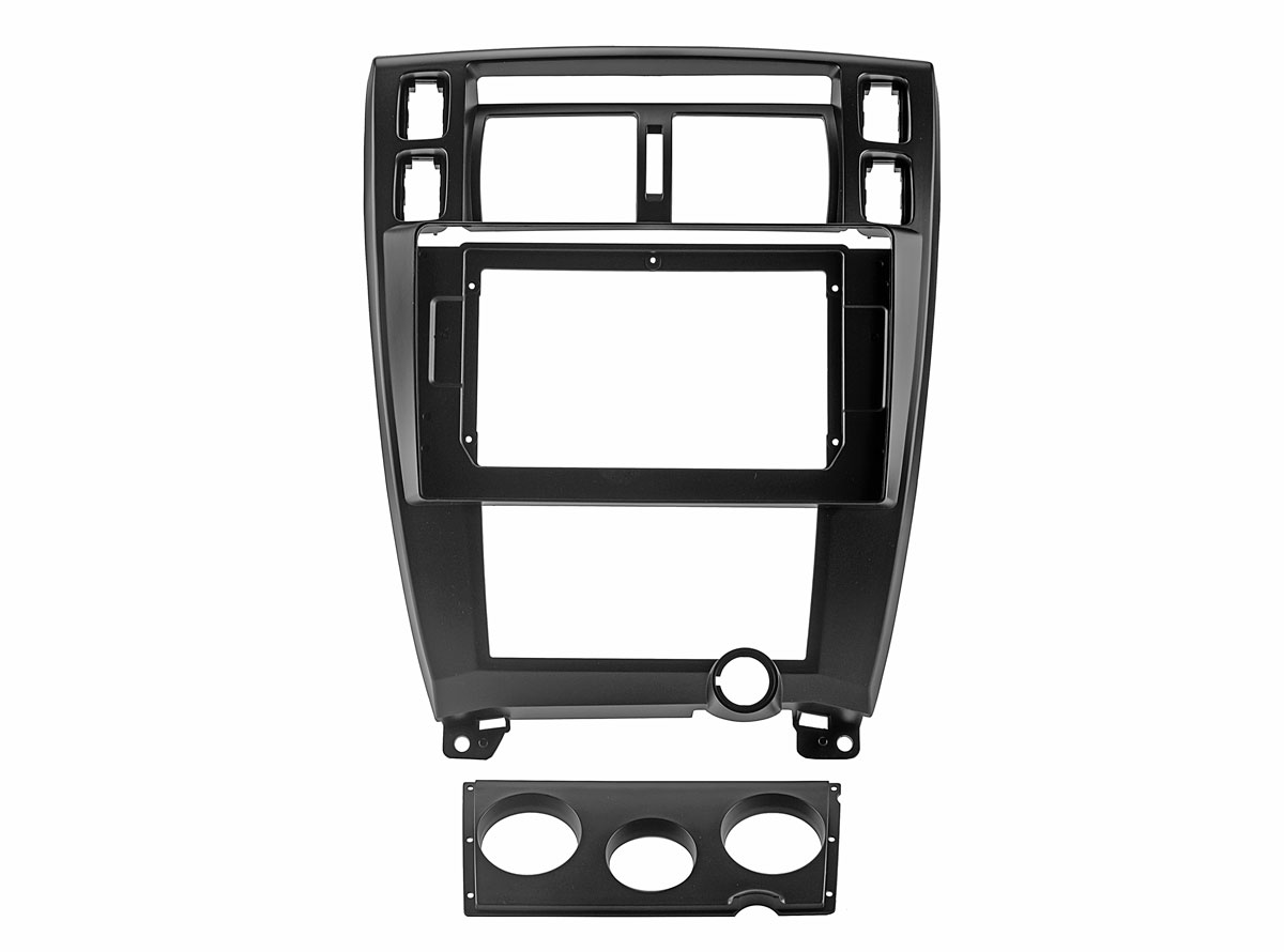 Incar | RHY-FC349 | Рамка Hyundai Tucson 2004-2010 BLACK, 10"  | превью 1