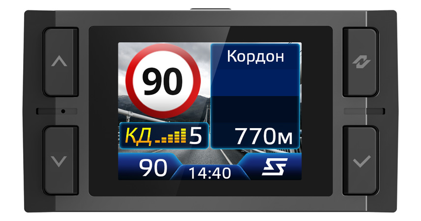 Neoline | SHADOW WI-FI BLACK | Радар + Видеорег, FullHD1920*1080, GPS, WI-FI | превью 2