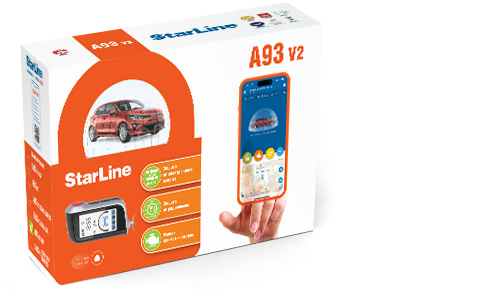 StarLine | A93 2CAN+2LIN LTE ECO | NEW ЖК дисп, ЗАПУСК,  2CAN+2LIN | превью 1