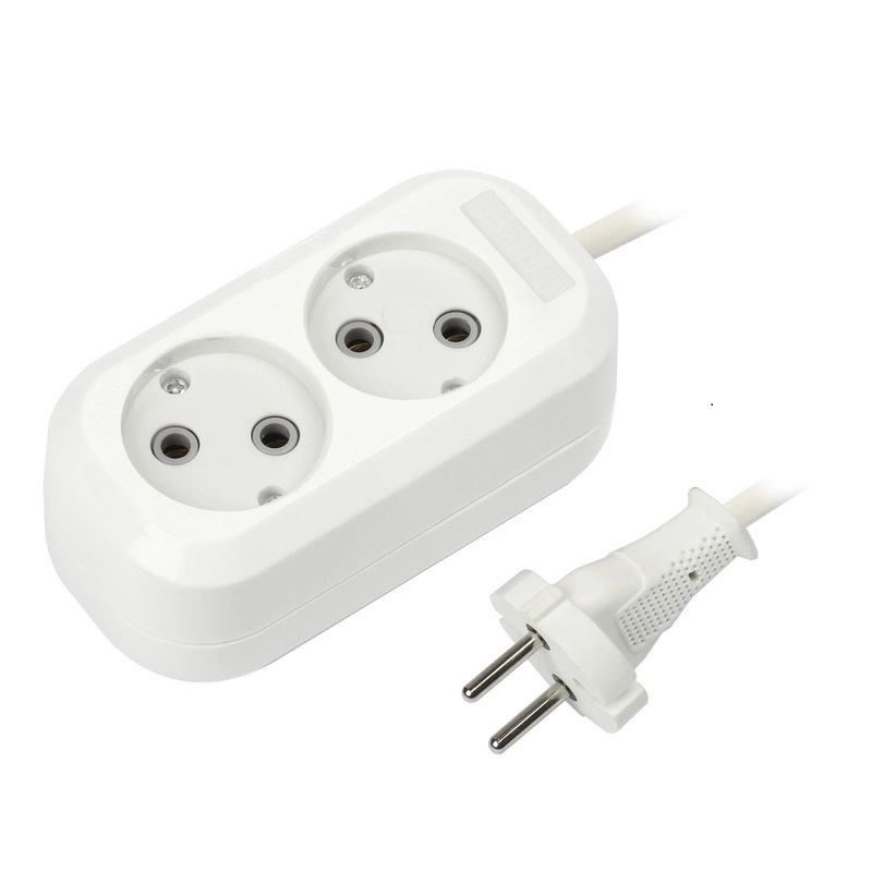 Smartbuy | SBE-16-2-05-Z|Удлинитель Smartbuy, 2 гнезда 5.0 метра 16А/3.5кВт с заземлением ПВС 3х1.0| 3