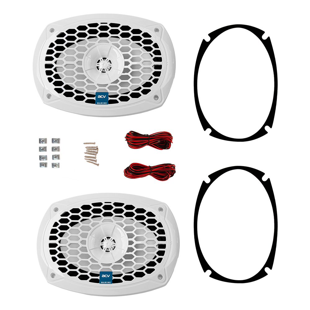 ACV | M69W | 6x9, 2-полосная морская влагостойкая.| 4