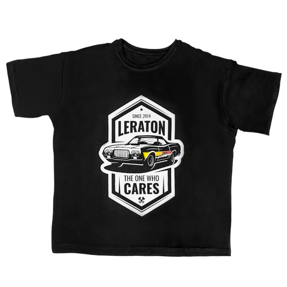 LERATON | WEAR | Футболка LERATON WEAR черная, размер XXL | 1