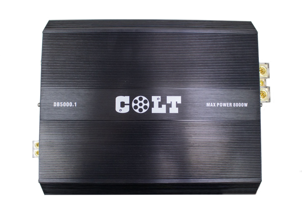 Усилитель COLT DB 5000.1 Широкополосный моноблок RMS 4 Ом 1800 Вт x 1. 2 Ом 3200 Вт x 1. 1 Ом 5000Вт x1
