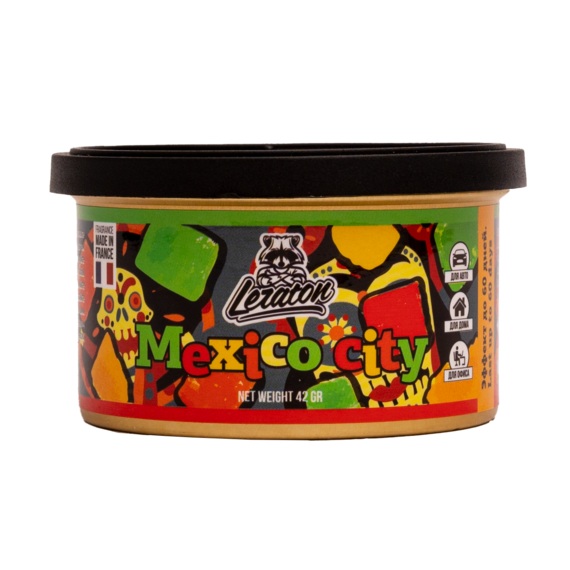 LERATON | Mexico Сity | Ароматизатор для автомобиля в банке (Tutti frutti/Тутти фрутти) | превью 1