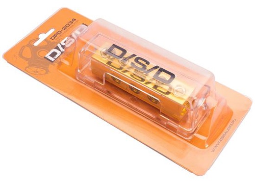 D/S/D | DPD-2034 | Дистрибьютор, вход 2x0Ga, выход 3х4Ga | превью 2