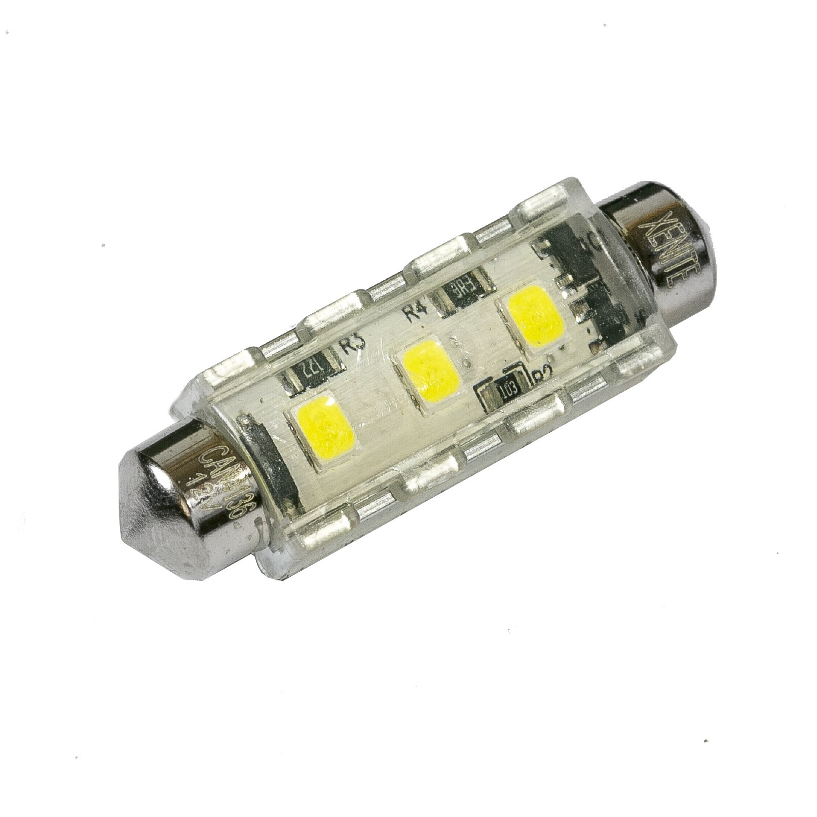 XENITE| T11 С5W CANBUS CAN4136 | +200% Диодная лампа 41мм с ОБМАНКОЙ , 5500K , белая уп.2шт | превью 3