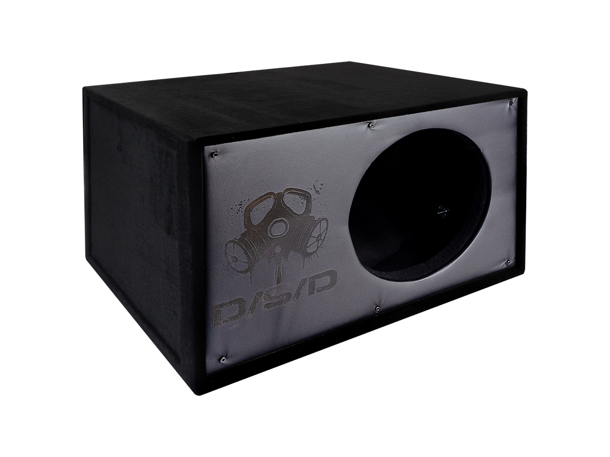 D/S/D | Короб 15" ФАНЕРА  |  Корпус Искра ЛОГОТИП D/S/D и МАСКА  фазоинвертор 200 мм , 96л | превью 1