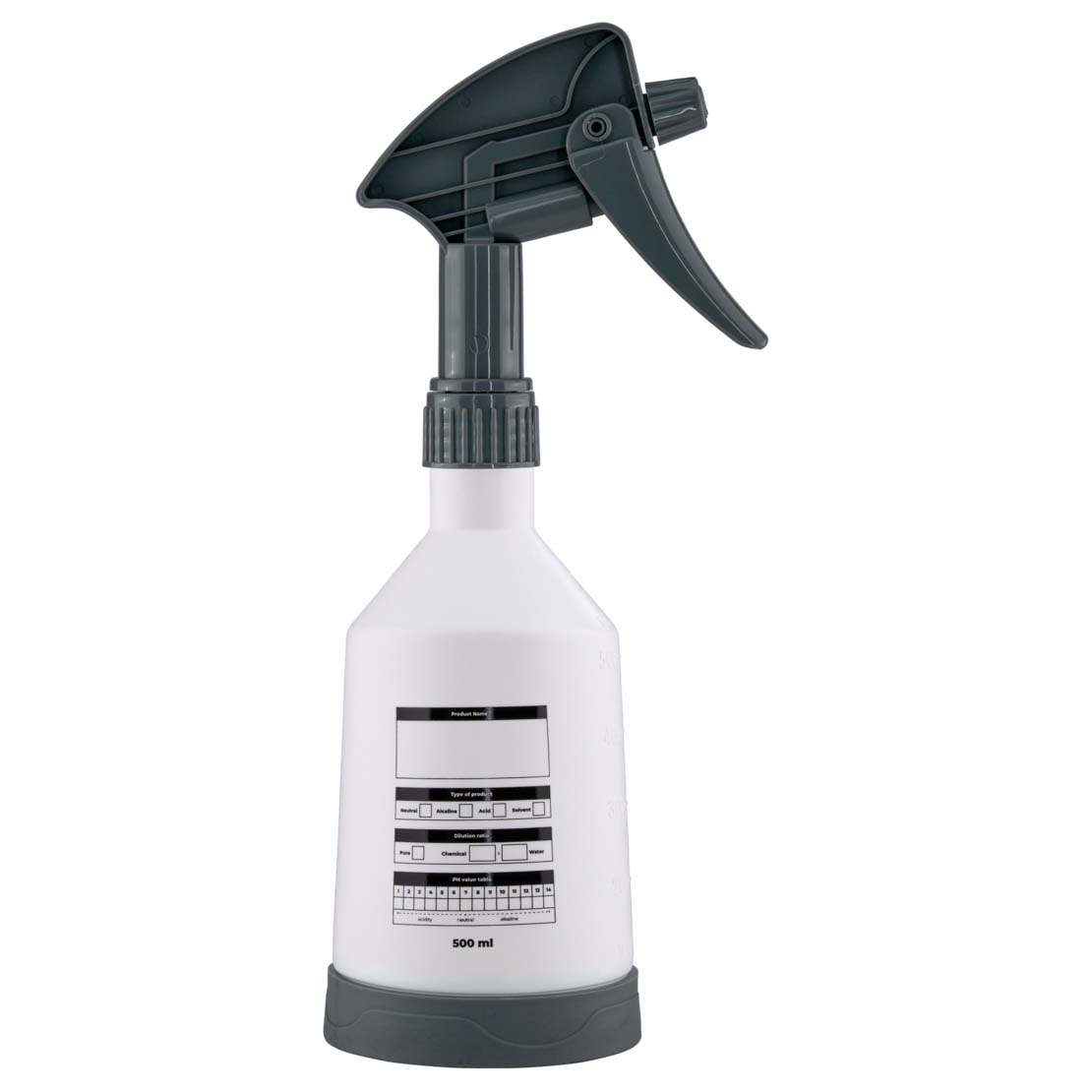 LERATON | (pH 3-8) | Бутылка с распылителем LERATON серая (pH 3-8) 500мл | превью 3
