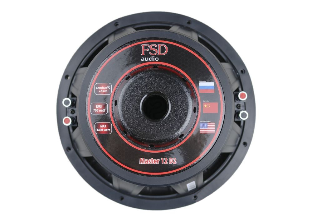 FSD audio | MASTER 12 D2 | 12", 2+2 Om. 700 Вт RMS 1400 Вт MAX  | 4