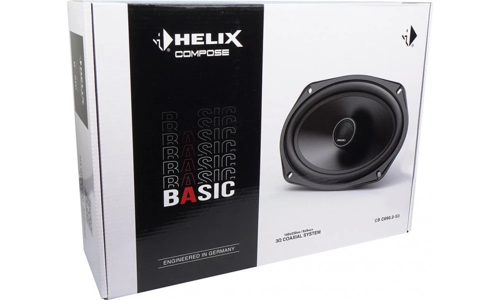 Helix | CB C690.2-S3 | коаксиальная акуст., 6x9", 100/150Watts, 3Om | 8