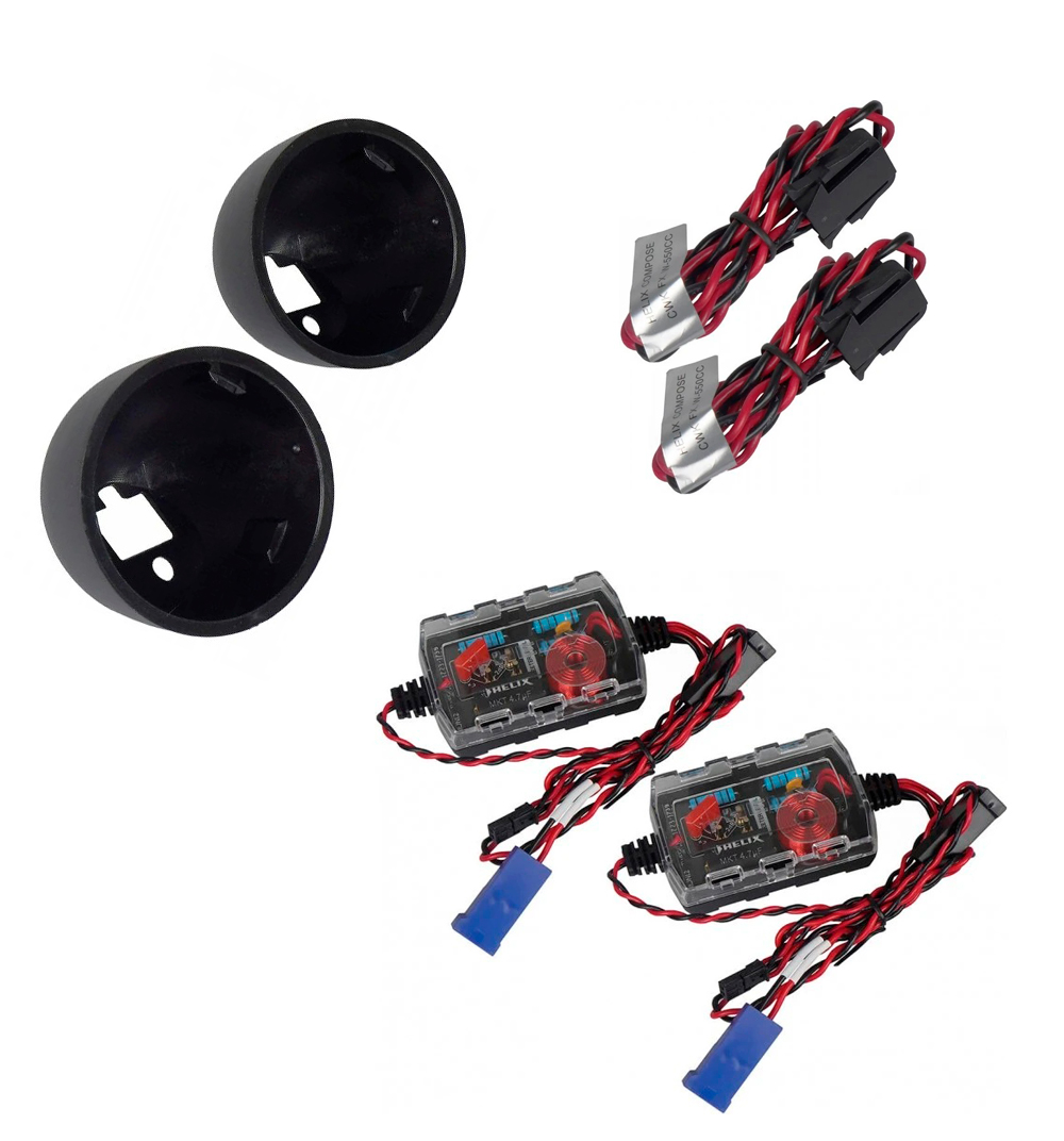 Helix | CB K165.2-S3 | 2-х компонентная, нч/сч, 6.5"20мм, 80/120Watts, 3Om | 8