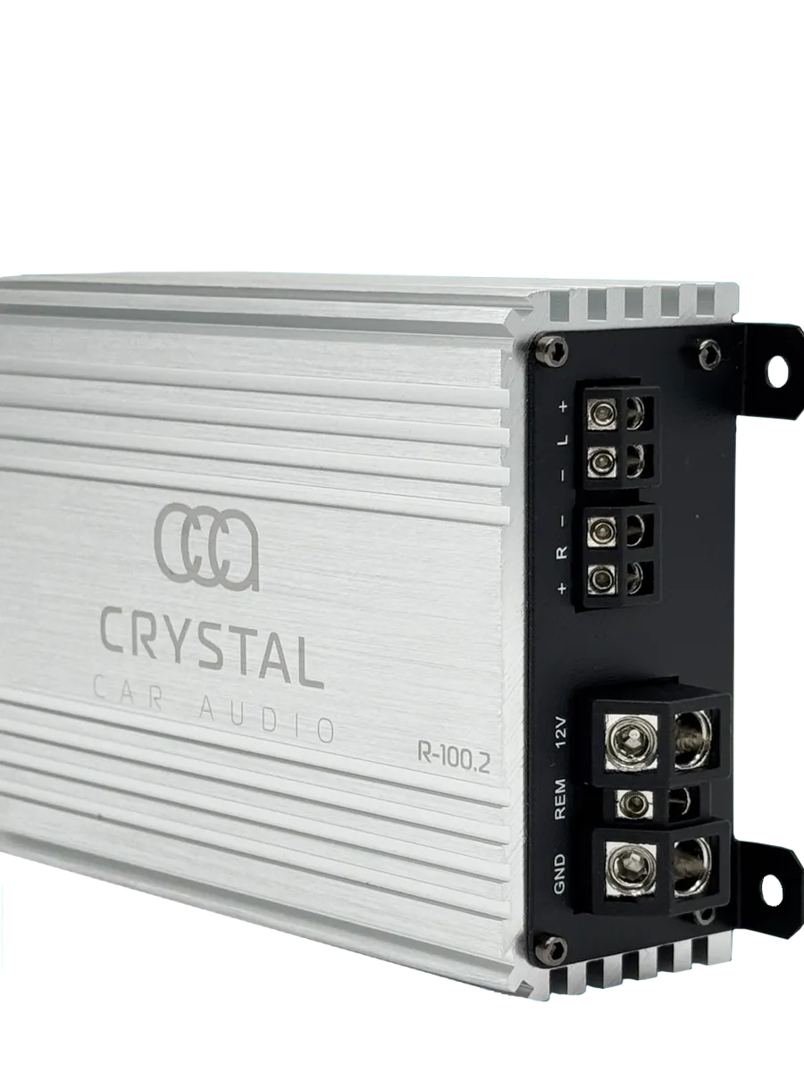 Crystal Car Audio | RESONANCE R-100.2 | 2-х канальный усилитель | 4