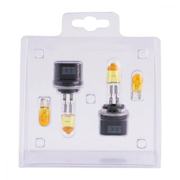 SVS    | H27/880 0200100000 YELLOW  3000K | Лампа H27/880 12V 27W + W5W  Комплект | превью 2